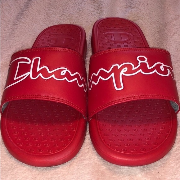 champion shoes slides